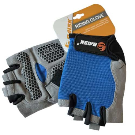 Велоперчатки BAISK BSK-606, blue, L size Велоперчатки BAISK BSK-606, blue, L size