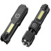 Ліхтар 81022-XPE+COB, Li-Ion акумулятор, zoom, ЗУ Type-C Ліхтар 81022-XPE+COB, Li-Ion акумулятор, zoom, ЗУ Type-C