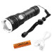 Ліхтар A73-P50, ЗУ microUSB, 1x18650/3xAAA, zoom, ремінець, Box Ліхтар A73-P50, ЗУ microUSB, 1x18650/3xAAA, zoom, ремінець, Box