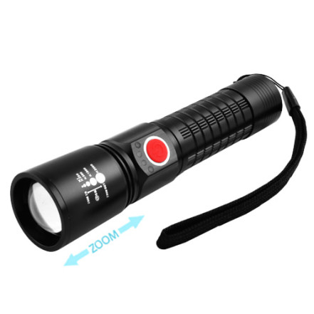 Ліхтар P520-P50, ЗУ Type-C, 1x18650/3xAAA, zoom, індикація заряду, ремінець, Box Ліхтар P520-P50, ЗУ Type-C, 1x18650/3xAAA, zoom, індикація заряду, ремінець, Box