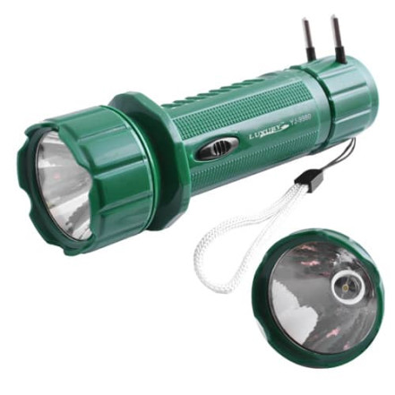 Ліхтар Yajia 9980, 1LED, Li-Ion акумулятор, ЗУ 220V Ліхтар Yajia 9980, 1LED, Li-Ion акумулятор, ЗУ 220V