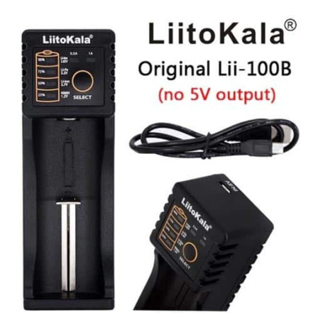 Зарядний пристрій LiitoKala Lii-100B USB Зарядний пристрій LiitoKala Lii-100B USB