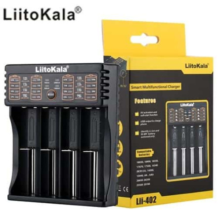 Зарядний пристрій LiitoKala Lii-402 Power Bank Зарядний пристрій LiitoKala Lii-402 Power Bank