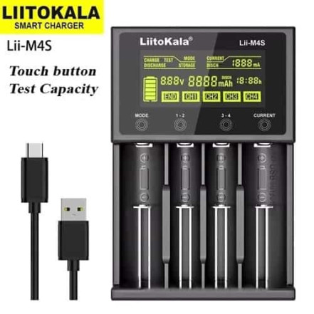Зарядний пристрій LiitoKala Lii-M4S Зарядний пристрій LiitoKala Lii-M4S