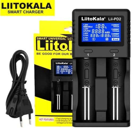 Зарядний пристрій LiitoKala Lii-PD2 LCD Зарядний пристрій LiitoKala Lii-PD2 LCD