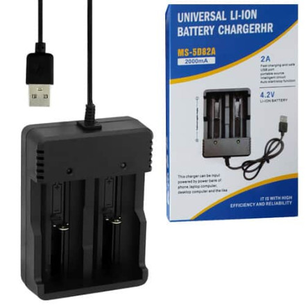 Зарядний пристрій MS-5D82A 4.2V USB для Li-Ion Зарядний пристрій MS-5D82A 4.2V USB для Li-Ion