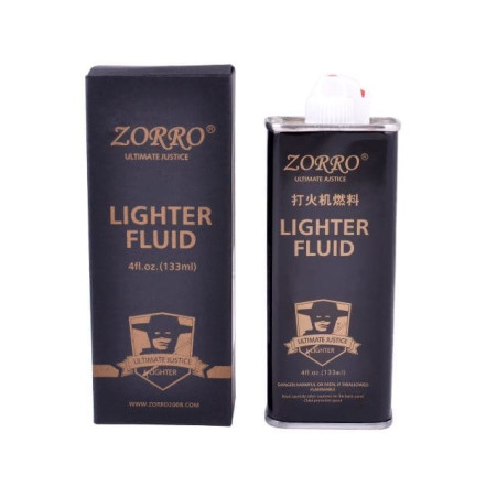 Бензин для запальничок ZORRO Black 133мл Бензин для запальничок ZORRO Black 133мл