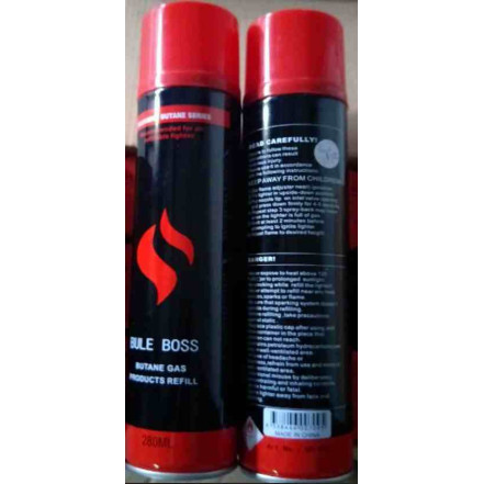 Газ для заправки запальничок BULE BOSS 250ml Газ для заправки запальничок BULE BOSS 250ml