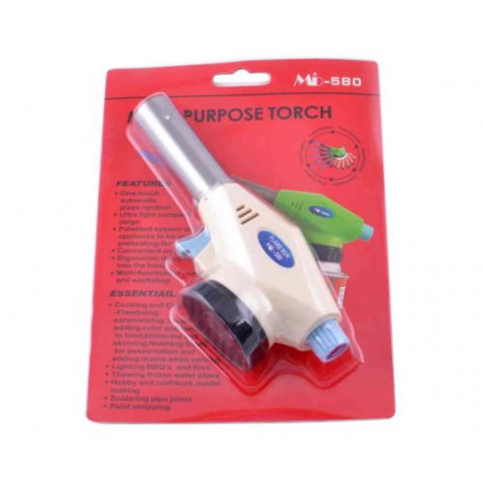 Автоматичний газовий пальник Multi Purpose Torch MD-580 Автоматичний газовий пальник Multi Purpose Torch MD-580