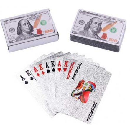 Карти пластикові Dollar Silver (54 шт) 408-4
