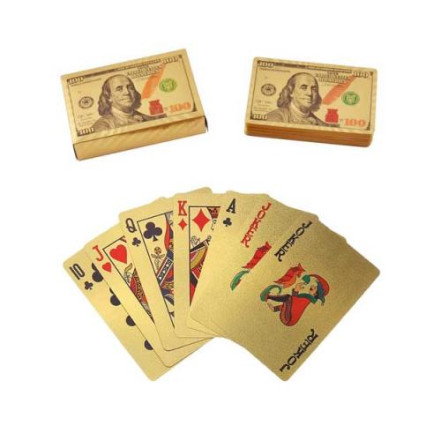 Карти пластикові Dollar Gold (54 шт) 408-5