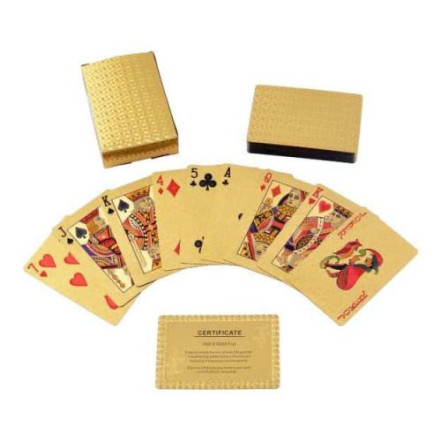 Карти пластикові Gold (54 шт) 408-7