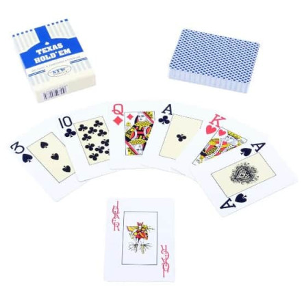 Карти гральні TEXAS HOLDEM 408-8 Сині