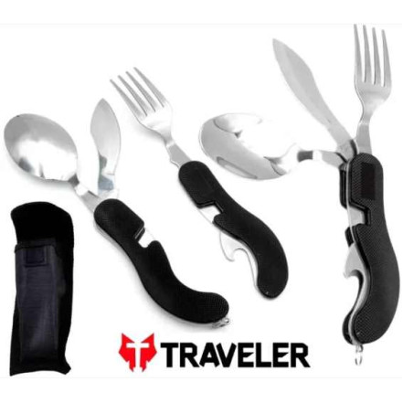 Багатофункціональний ніж Traveler K-544 4в1 Багатофункціональний ніж Traveler K-544 4в1