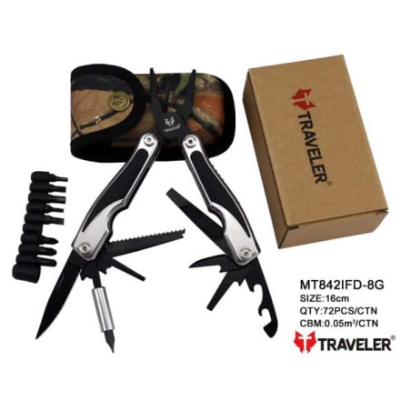 Мультитул Traveler MT-842IFD-8G з бітами