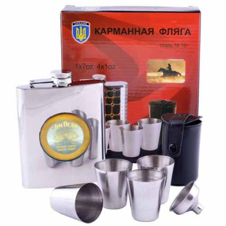 Подарунковий набір GT-QK-22-4 Jim Beam Подарунковий набір GT-QK-22-4 Jim Beam