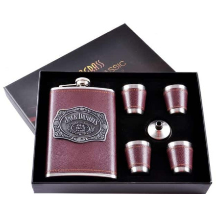 Подарунковий набір з флягою Jack Daniels DJH-1089 Подарунковий набір з флягою Jack Daniels DJH-1089