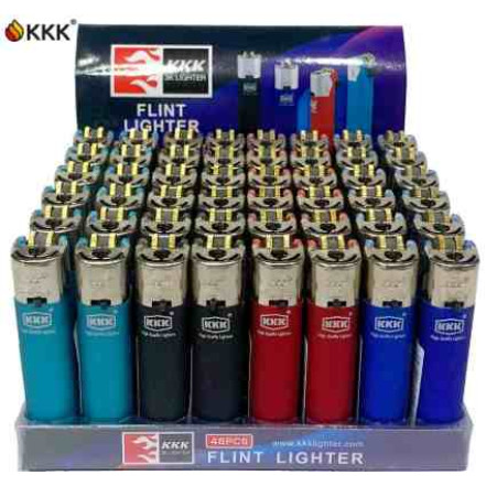 Запальничка кремнієва пластикова "KKK Lighter" 170-1