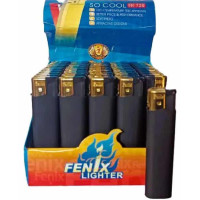 Запальничка п'єзо чорна гума FENIX 833-43B