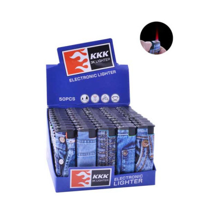 Зажигалка пластиковая Джинс 860-20 Зажигалка пластиковая Джинс 860-20