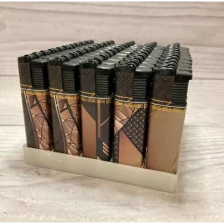 Запальничка пластикова FASHION Lighter 537-3 (турбо полум'я)