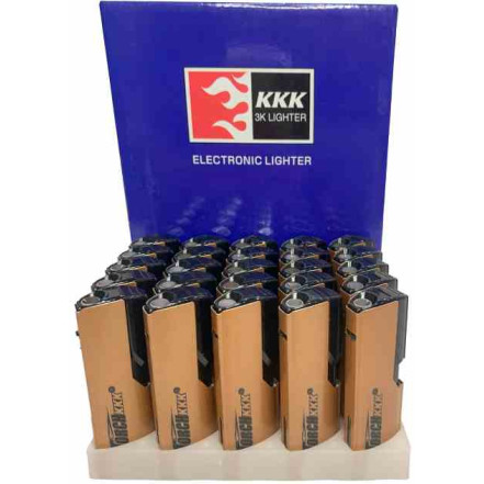 Запальничка в металевому корпусі "KKK Lighter" Gold 1001-1 Запальничка в металевому корпусі "KKK Lighter" Gold 1001-1