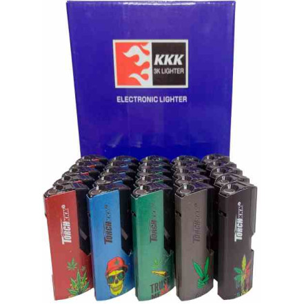 Запальничка в металевому корпусі "KKK Lighter" Rastaman 1001-2 Запальничка в металевому корпусі "KKK Lighter" Rastaman 1001-2