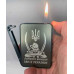 Патріотичний портсигар Україна HL-427-9 з запальничкою та подачею сигарет