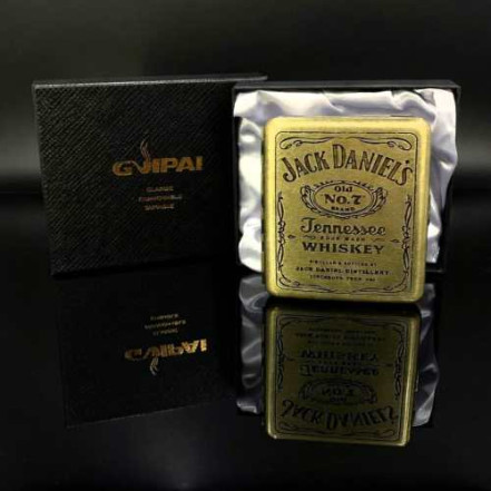 Металевий портсигар Jack Daniel’s HL-702-6 (вінтаж) Металевий портсигар Jack Daniel’s HL-702-6 (вінтаж)