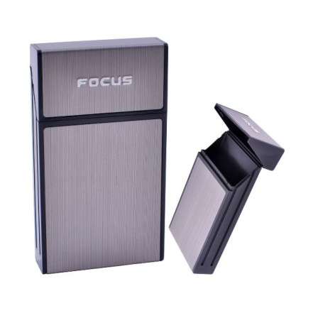 Портсигар на 10 сигарет FOCUS HL-151 Black Портсигар на 10 сигарет FOCUS HL-151 Black