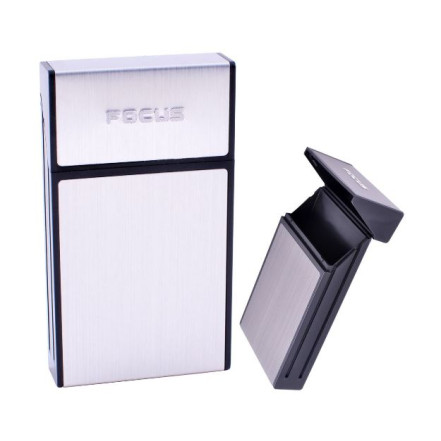 Портсигар на 10 сигарет FOCUS HL-151 Silver Портсигар на 10 сигарет FOCUS HL-151 Silver