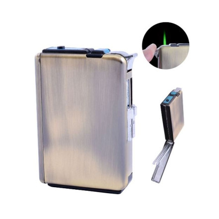 Портсигар із запальничкою JING PIN HL-152 Портсигар із запальничкою JING PIN HL-152