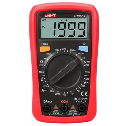 Цифровий мультиметр UNI-T UT33C+ (тестер)