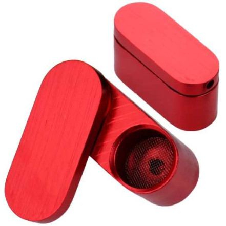 Трубка курильна кишенькова HL-802-51 Red Трубка курильна кишенькова HL-802-51 Red