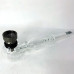 Скляна трубка HL-602 з металевою чашею