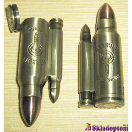 Газова запальничка у вигляді патрона 4167 Газова запальничка у вигляді патрона 4167