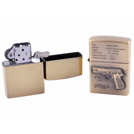 Запальничка бензинова Kraft Gun HL-6157-2 Запальничка бензинова Kraft Gun HL-6157-2