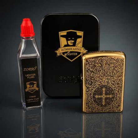 Бензиновая зажигалка ZORRO Constantine HL-303