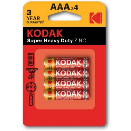 Батарейка KODAK EXTRA HEAVY DUTY R3 Батарейка KODAK EXTRA HEAVY DUTY R3