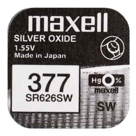 Батарейка Maxell 377