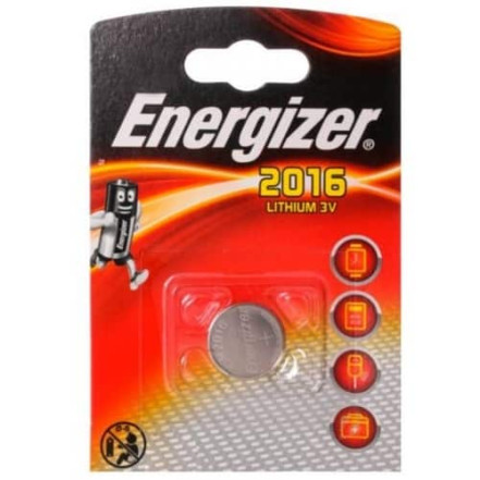 Батарейка ENERGIZER Lithium CR 2016 Батарейка ENERGIZER Lithium CR 2016