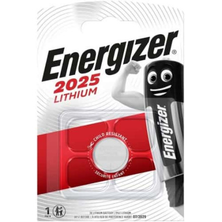 Батарейка ENERGIZER Lithium CR 2025 Батарейка ENERGIZER Lithium CR 2025