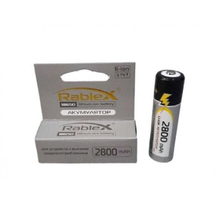 Акумулятор Rablex 18650 Li-lon 2800 mAh