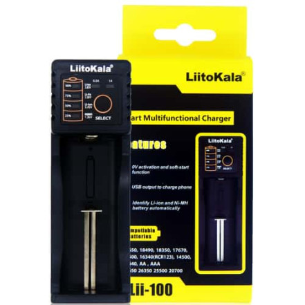 Зарядний пристрій LiitoKala Lii-100 Power Bank Зарядний пристрій LiitoKala Lii-100 Power Bank