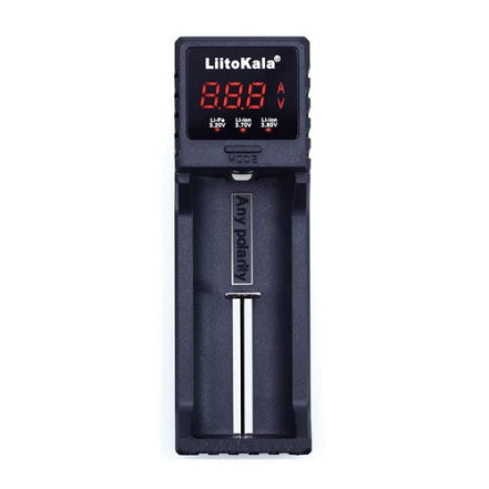 Зарядний пристрій LiitoKala Lii-S1 (1 канал/LCD)