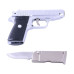Запальничка з ножем Walther PPK 4967 Silver Запальничка з ножем Walther PPK 4967 Silver