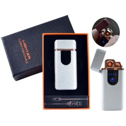 USB + газова запальничка у подарунковій упаковці HL-248 Silver USB + газова запальничка у подарунковій упаковці HL-248 Silver