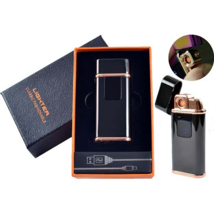 USB + газовая зажигалка в подарочной упаковке HL-251 Black USB + газовая зажигалка в подарочной упаковке HL-251 Black
