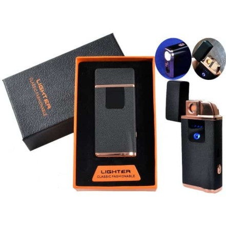 USB + газовая зажигалка в подарочной упаковке HL-253 Black sand USB + газовая зажигалка в подарочной упаковке HL-253 Black sand