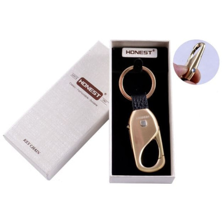 Брелок Honest з ліхтариком HL-256 Gold Брелок Honest з ліхтариком HL-256 Gold